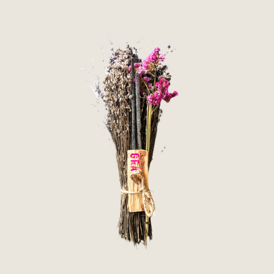 Dried Lavender Wildflower Incense Bouquet