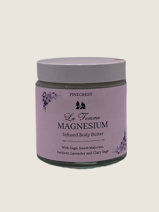 La Femme Magnesium Infused Body Butter (Peri/ Menopause, PMS etc)